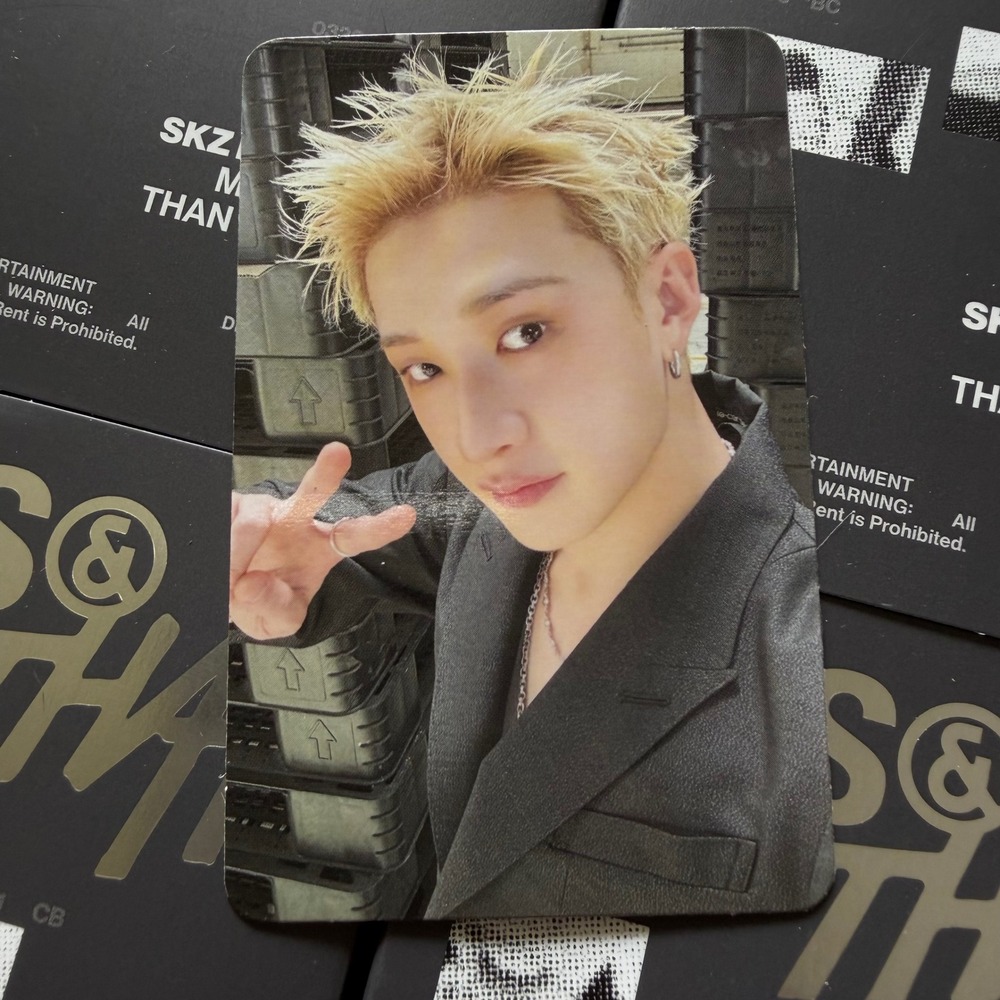 STRAY KIDS BANGCHAN This & That Photocard - Picture 2 of 3